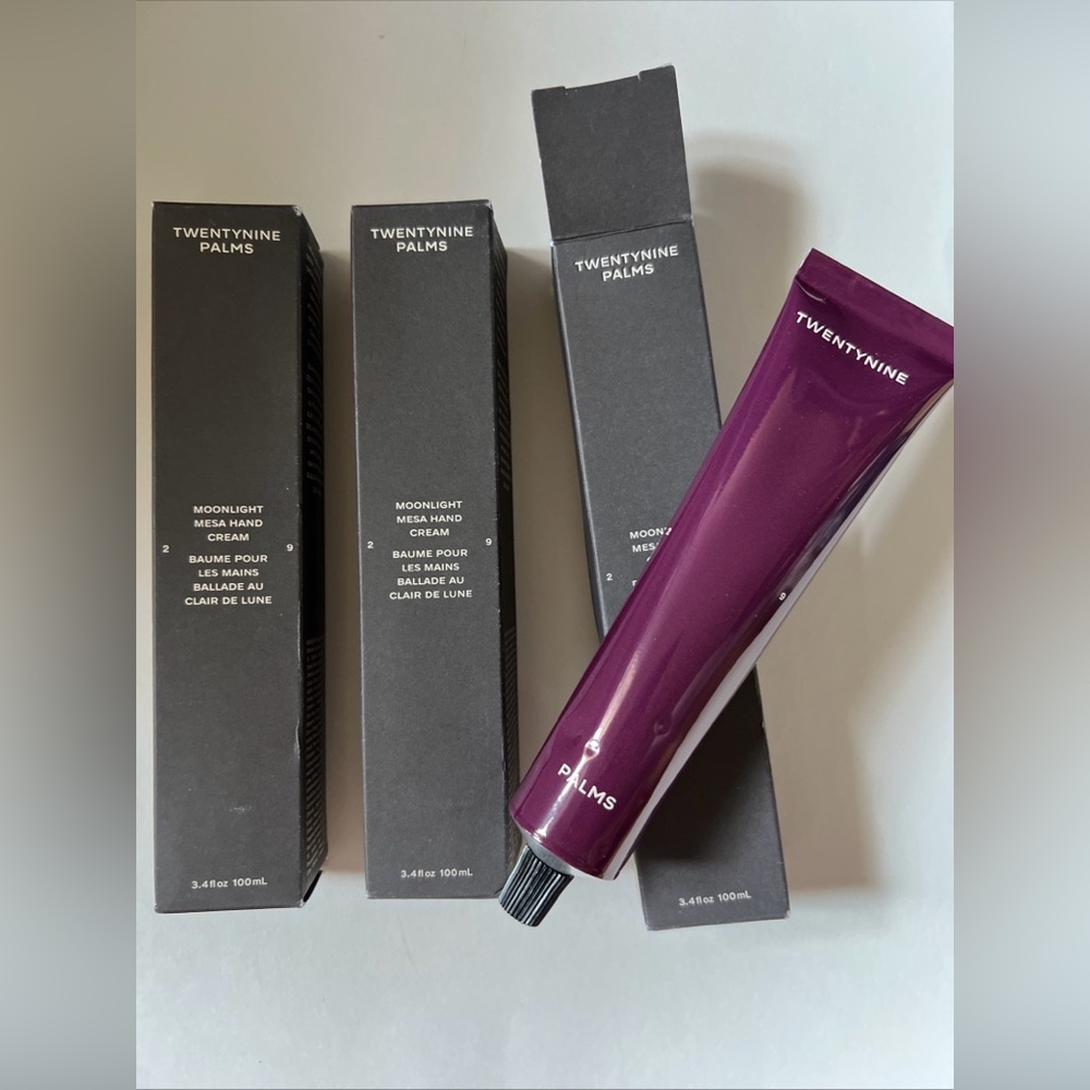 NIB Bundle of 3 Twenty Nine Palms Moonlight Mesa Hand Cream 3.4oz each